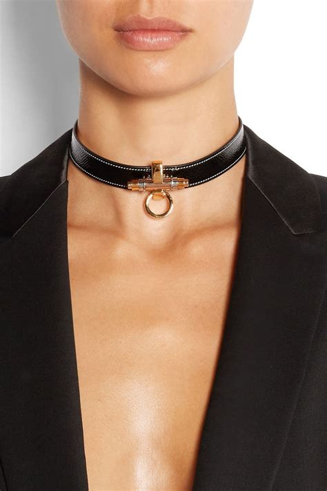 givenchy black choker|choker necklace givenchy.